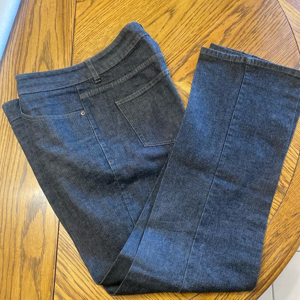 Women’s Coldwater Creek Black Denim jeans Size 12